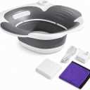 Electric Sitz Bath for Toilet Seat with Wider Comfort Rim