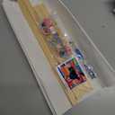 JOOZ Paint by Numbers Kit for Adults with Frame, Black Cat Paint by Number with Easel, DIY Seaside Sunset Flowers Paint by Numbers Landscape for Home Wall Decor 8 x 12 Inch