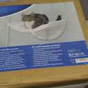 Trixie Lorena Cat Wall Mount Furniture - Elevated Cat Bed with Removable Pad, Raised Climbing Bed - White