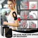 Kinesiology Tape, Precut Athletic Sports Tape 40 Strips (2 Rolls), Waterproof Breathable Muscle Tape for Pain Relief & Joint Support