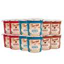 Bob's Red Mill Oatmeal Cup Variety Pack (Classic, Maple, Apple), 1 cup (Pack of 12) - Non GMO, Whole Grain, Kosher Best By: 22 Oct 2025