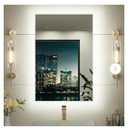 24 in. W x 36 in. H Rectangular Frameless LED Light 3-Color Dimmable Anti-Fog Wall Bathroom Vanity Mirror with Backlit