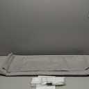 WdFour Triple Layers,UV Protect, 100% Light Block, Multi-use,Easy Installed Door Curtains, Adjustable Roller Shade, Window Blind, for Office, Wards and Home(30" Wx80 L,Light Gray,Pack of 1)