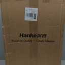 Hanke 2 Piece Hard Shell Luggage Sets with Spinner Wheels Carry On suitcase Set Checked Medium Luggage Lightweight Travel Luggage for Men Women(20/26 Inch, Caribbean Blue)