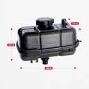 68364312AC Coolant Recovery Tank with Cap for 2018-2024 Jeep Wrangler 2.0L L4 Engine Coolant Recovery Bottle Replace 68364312AA 68364312AB