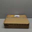 Kalrin Side Table, Small End Table with Metal Frame, 3-Tier Bedside Tables, Round Side Tables for Living Room Bedroom Couch Bathroom, Oval, White Maple