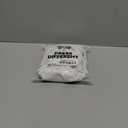 Pink Queen Women's 2 Piece High Waisted Bikini Sets Ribbed Bandeau Ruched Drawstring Swimsuit Bathing Suit (Large, White)