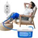 Inmoredo Ice Machine for Knee After Surgery, Cold Therapy Machine for Knee Replacement with Programmable Timer, Ice Therapy Machine for Sports Injuries, Joint Pain, Strains, Sprains and Arthritis