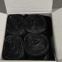 100 Count 55-60 Gallon Trash Bags, Sturdy & Tear-Resistant Commercial Can Liners 55 Gallon, Large Garbage Bags, Large Black Trash Bags for Commercial, Lawn and Leaf Bags