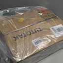 TUTOTAK Bar Cart, Serving Cart for Home, Drink Cart, Mobile Kitchen Shelf with Wine Rack and Glass Holder, Rolling Beverage Cart, Gold BC01BB031