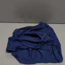 Viodia Women's 9" Long Swim Board Shorts with Pockets High Waisted Beach Swimsuits Knee Length Short for Women with Liner (Large, Ocean Blue)