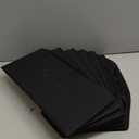 DUMOS 9 Drawer Dresser for Bedroom, Fabric Storage Organizer with Sturdy Metal Frame, Wooden Top Chest of Drawers for Closet Entryway Guest Room,Matte Black