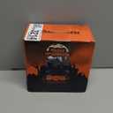 Halloween Pumpkin String Lights with Witch Hat, 20 LED 16.4FT 8 Modes Timer 3D Waterproof Orange Jack-O-Lantern Battery Operated Flickering Lights for Indoor Outdoor Decor Party Decorations