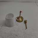 Cordless Rechargeable Table Lamp,5200mAh Battery Operated LED Light,Fabric Shade Cordless Lamp for Portable,Stepless Dimmable Touch Lamps for Bedside,Bedroom,Dining Room,Kitchen,Gold