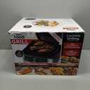 Ninja | Indoor Grill | Foodi | 5-in-1 (Grill, Air Fry, Roast, Bake, and Dehydrate | Fits up to 3lb Roast | Smoke Control System and Dishwasher Safe Parts| Black/Grey | AG301