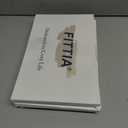 3 x Silk Satin Bonnet for Sleeping Women - Hair Bonnet for Curly Frizzy Hair Care, Adjustable Sleep Cap, Double Layer Head Hair Wrap, Black (Large)