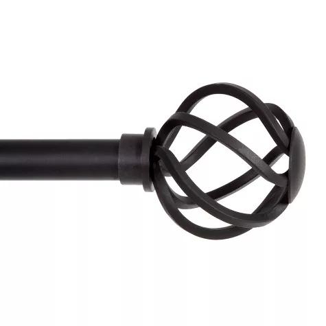 Kenney Cage 5/8" Standard Decorative Window Curtain Rod 28x47in