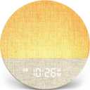 Dreamegg Sunrise 1 - Sunrise Alarm Clock, Sound Machine for Sleep, Customizable Sleep Routines, Dimmable Night Light, 29 Soothing Sounds, White Noise Machine, Wake Up Light for Bedrooms, Adults, Kids