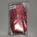 Red Foil Fringe Curtains 3 Pack 3.2 x 8.2 ft Shiny Tinsel Backdrop for Birthday Party Decorations, Photo Booth Background, Red Streamers Decor, Valentines Day