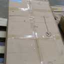 YITAHOME 4 Piece Patio Furniture Set, Wicker Outdoor Bistro Set, All Weather Rattan Patio Conversation Set with Soft Cushions and Glass Side Table for Backyard, Balcony, Deck - Navy Blue