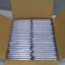 50 PCS Graded Card Holder, Graded Card Case Storage Slabs - TCG Display Case with Customizable Labels Position, Secure Buckles, 5.1x3.5x0.2 Inches - Clear Acrylic