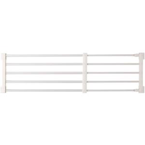 Adjustable Shelf Organizer Expandable Closet Shelf and Rod with No Drilling for Wardrobe Cupboard Kitchen Bookcase (15" - 23.6")