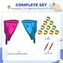 Granny Pants Yard Game, Outdoor Games for Adults, with 10 Inflatable Balls & 2 Air Pumps (Random Colors),The Ultimate Family Reunion Backyard Party Games