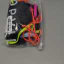 popvil Womens Swimsuits High Waisted Bikini Sets Tummy Control Neon Swimwear Bathing Suit (Small, Black)