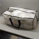 HPOXIAZ 3 Pack Moving Bags Large, Clothes Storage Bag with Lids, Reinforced Handles & Heavy-Duty Zippers Foldable Organizer Clear Bags for Bedding and Moving – 88L Large Capacity Storage Totes