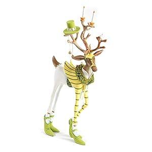 MacKenzie-Childs Patience Brewster Dash Away Prancer Reindeer Decoration, Holiday and Christmas Decoration for Home