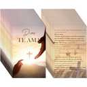 RUBOAOA 240 Pcs Spanish Gospel Tract Cards Dios Te Ama, Christian Evangelism Bible Verse Cards Bulk, Scripture Salvation Tracts for Women Men Sunday School Pocket Postcards