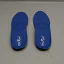 ERGOfoot Metatarsalgia Insoles, Heavy Duty Work Boot Inserts for Women Men, Relieve Morton's Neuroma and Reduce Metatarsal, Ball of Foot Pain for Standing All Day ((L: M 11-12.5 | W 12-13.5)--295mm, Blue)