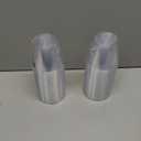RACETOP 9 oz Clear Plastic Cups 100 packs, Disposable Plastic Party Cups Tumblers, Cocktail Cups, Perfect for Parties, Wedding and Events