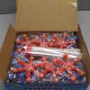 24 Pack Valentine's Day Cards for Kids with Pop Tubes Fidget Spinner, Valentines Day Gifts for Kids, Telescopic Fidget Toy Classroom Exchange Party Favor Game Prizes