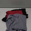 3 Pack Biker Shorts for Women 8"/5"/3" High Waisted Tummy Control Workout Yoga Running Athletic Shorts (Large-X-Large, Black/Dark Grey)