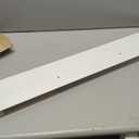 Ballucci Floating Shelf, 36" Wood Wall Shelf with Invisible Brackets for Bathroom, Living Room, Bedroom, Kitchen, Nursery, 6" Deep, White (36" - 1 Piece)