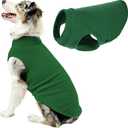 Gooby Stretch Fleece Vest Dog Sweater - Forest Green, 6X-Large - Warm Pullover Super Stretchy Fleece Dog Jacket