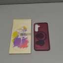 for Samsung Galaxy S25+ Plus Case, Matte Magnetic Phone Case with 1 Screen Protector, Support for Magsafe, Translucent Frosted Shockproof Protective Cover for Samsung Galaxy S25+ Plus, Wine Red