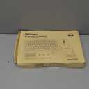 TECKNET Wireless Keyboard and Mouse Combo, Mini Cordless Computer Keyboard and Mouse Set 2.4GHz, Silent Adjustable 1600 DPI, Quiet Click, Lag-Free for Computer, Laptop, PC, Windows, Mac, Chrome OS (Black)