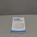 Petrichor Nest Thermostat Wall Plate - Compatible with Google Nest Thermostat 2020 - Nest Thermostat Trim Kit, Nest Thermostat Wall Plate Cover Accessory Easy Installation - Snow (White)