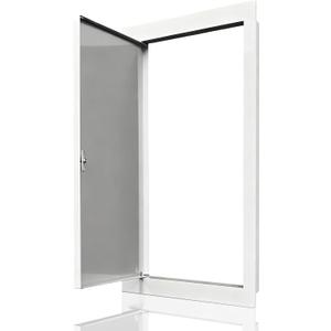 awagas Thicken 1mm 16 x 24in Access Panel for Drywall, Metal Access Panels | Attic Door Ceiling Access Panel for Drywall with Screwdriver, Metal Access Panels Thickened to 1mm,Hole Size:15in x 23.23in