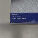 FloorPops FP2477 Fontaine Peel & Stick Floor Tiles, Blue (12"L x 12"W x 0.06"T)