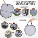 Tailtastic Pet Playpen with Surround Tunnel, Outdoor/Indoor Cat Playpen with Breathable Soft SidesTailtastic Cat Enclosure Tent for Small Animals, Portable Tent with Carry Bag (Medium)