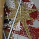 Zonon 6 FT Lighted Christmas Nativity Scene Outdoor Holy Family Yard Decoration with 160 White LED Lights Cute Angels Christmas Decorations Set for Xmas Indoor Garden Patio Holiday Party Decor