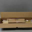 HEI! DEAR Gold Curtain Rods for Windows 18 to 60 Inch(1.5-5ft),1 Inch Heavy Duty Curtain Rods,Adjustable Curtain Rod,Modern Decorative Drapery Rods,Telescoping Window Curtains Rod 18-60",Brass Gold (18-60"&1 pack)