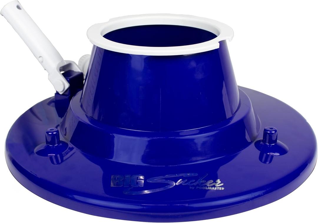 Poolmaster 28300 Big Sucker Manual Swimming Pool Leaf Vacuum Head, Blue