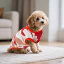 8PCS/Pack Dog Shirts Male for Small Dog Boy Sleeveless T Shirts Soft Stretchy Cats Doggie Puppy Tank Top Tee Vest S