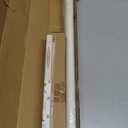 White Curtain Rods for Windows 28 to 48 Inch(2.3-4ft), 1 Inch Diameter Heavy Duty Curtain Rods, Adjustable Curtain Rod, Modern Decorative Drapery Rods, Telescoping Window Curtains Rod 18-45", Antique White