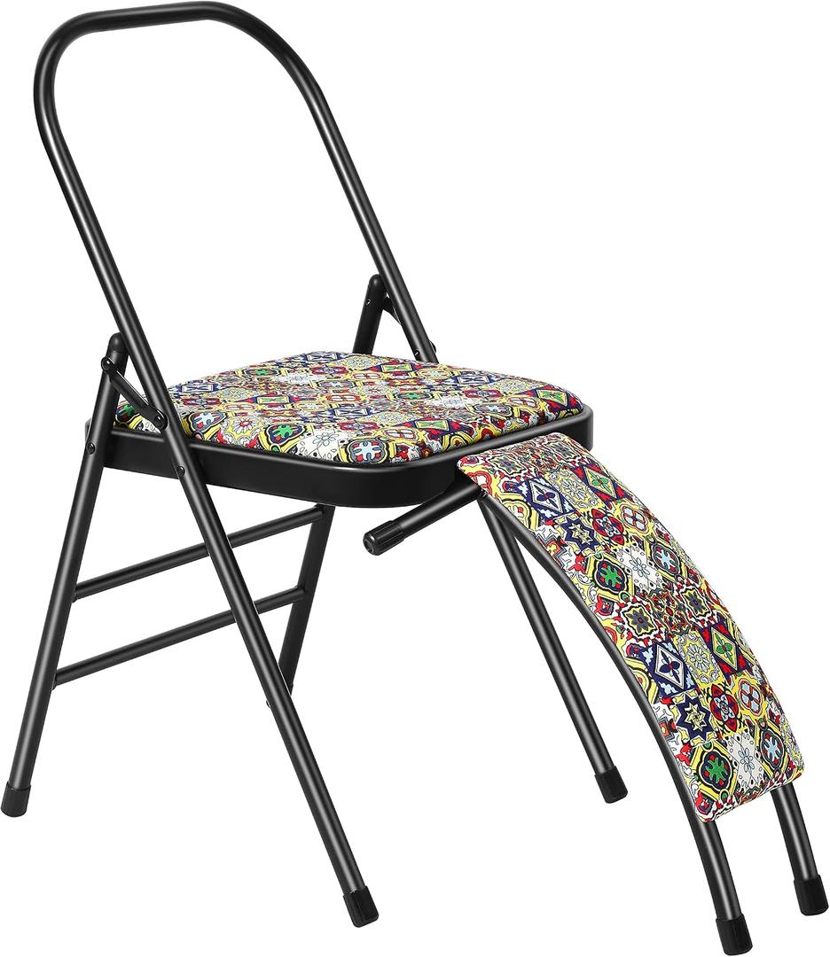 Aozora Backless Yoga Chair Prop - Flexibility and Strength Training Tool