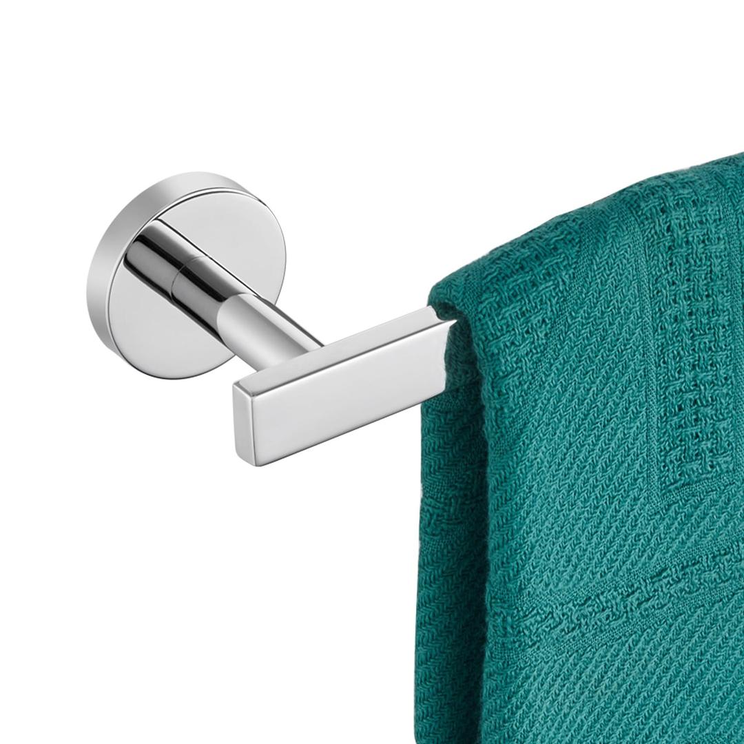 16 Inch Bathroom Towel Bar Bath Towel Rack Kitchen Towel Holder Towel Hanger Wall Mounted SUS304 Stainless Steel Polished Chrome AN4001CH-L16